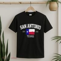 Vintage San Antonio Texas Est 1718 Souvenir T-Shirt thumb 2
