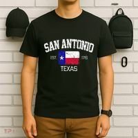 Vintage San Antonio Texas Est 1718 Souvenir T-Shirt thumb 6