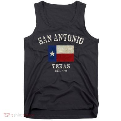 Vintage San Antonio Texas Est 1718 Tank Top
