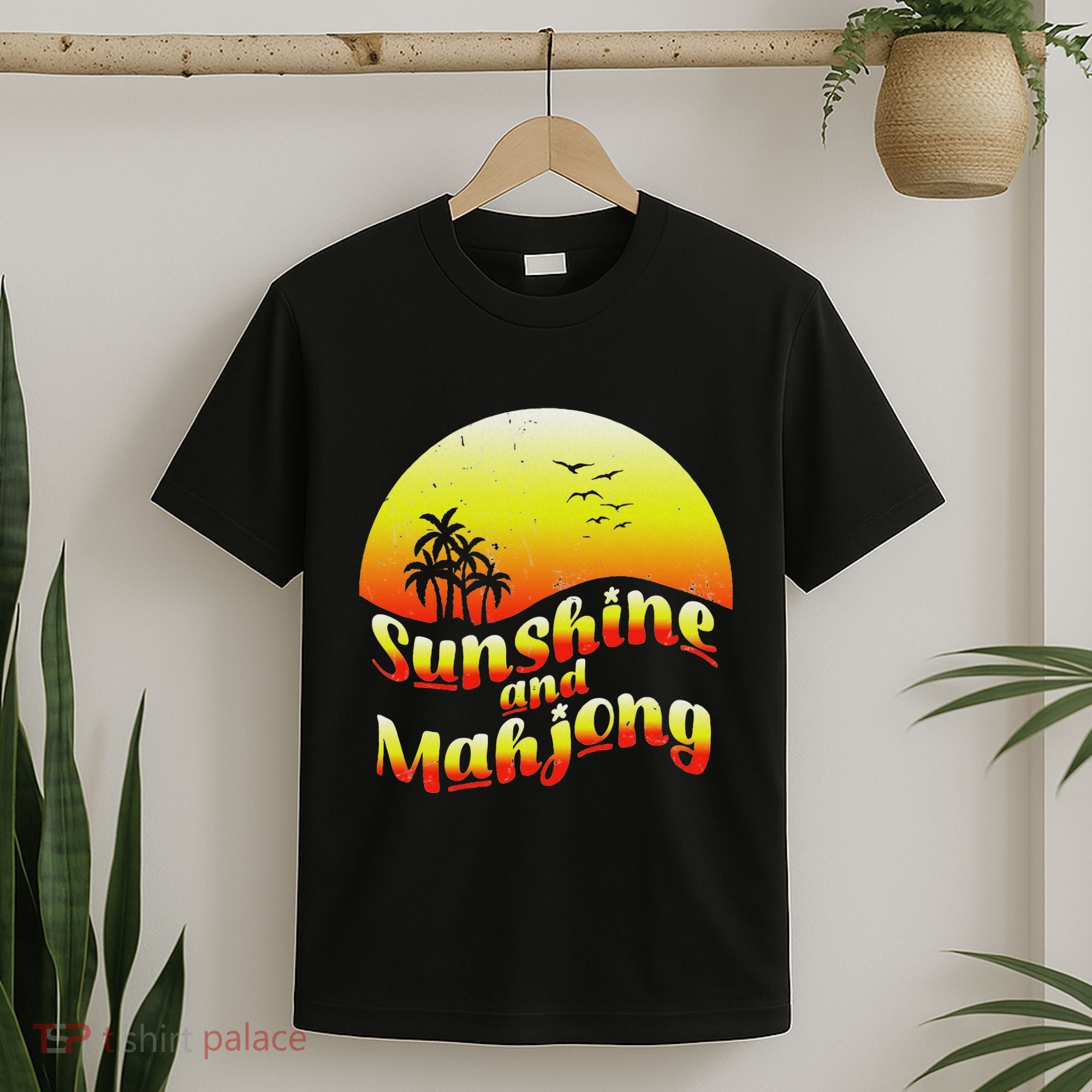 Vintage Sunshine And Mahjong T-Shirt