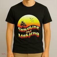 Vintage Sunshine And Mahjong T-Shirt thumb 3