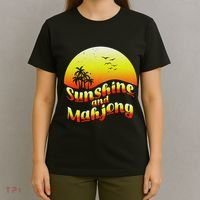 Vintage Sunshine And Mahjong T-Shirt thumb 4