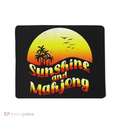 Vintage Sunshine And Mahjong Mousepad