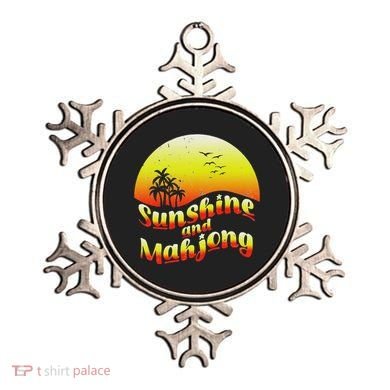 Vintage Sunshine And Mahjong Ornament