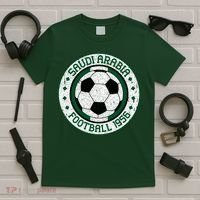 Vintage Saudi Arabia Football Crest 1956 Soccer T-Shirt thumb 5