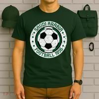 Vintage Saudi Arabia Football Crest 1956 Soccer T-Shirt thumb 6