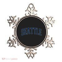 Varsity Sporty Arch Seattle Team Sports Fan Ornament thumb 0