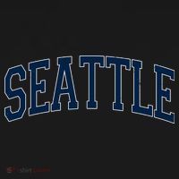 Varsity Sporty Arch Seattle Team Sports Fan Toddler T-Shirt thumb 4
