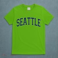 Varsity Sporty Arch Seattle Team Sports Fan T-Shirt thumb 5