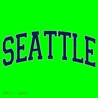 Varsity Sporty Arch Seattle Team Sports Fan Mousepad thumb 1