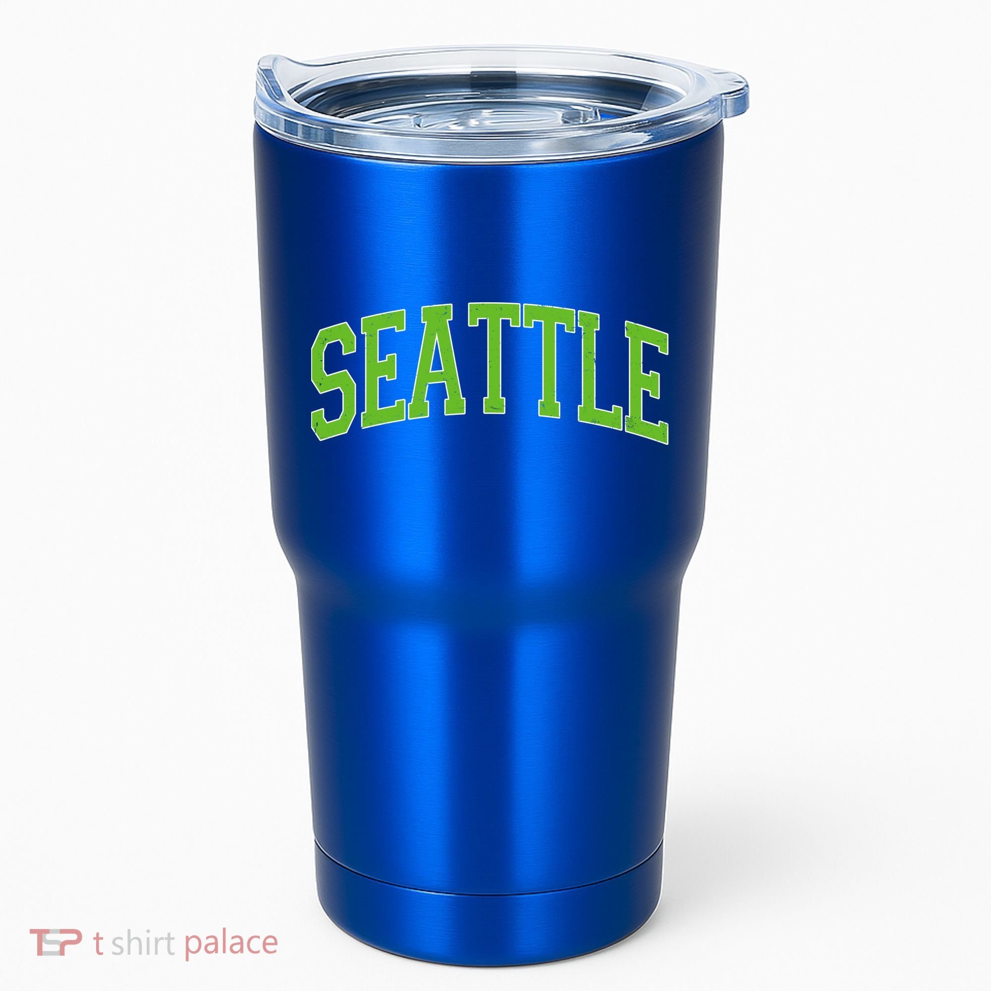 Varsity Sporty Arch Seattle Team Sports Fan Tumbler