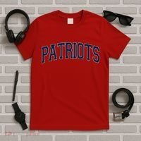 Varsity Sporty Arch Patriots Team Sports Fan T-Shirt thumb 5