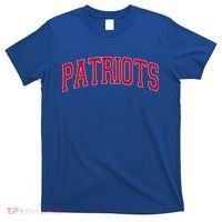 Varsity Sporty Arch Patriots Team Sports Fan T-Shirt thumb 0