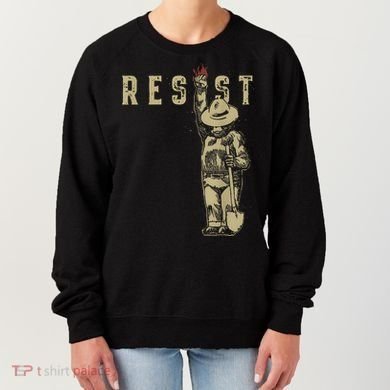 Vintage Smokey Bear Resist Women's Sweatshirt