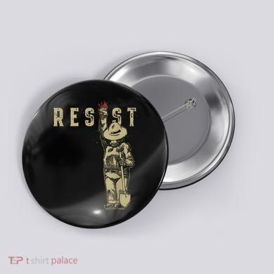 Vintage Smokey Bear Resist Button