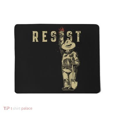Vintage Smokey Bear Resist Mousepad