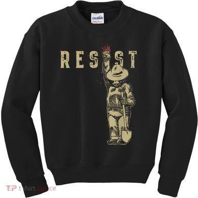 Vintage Smokey Bear Resist Kids Sweatshirt