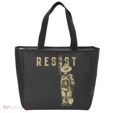 Vintage Smokey Bear Resist Tote Bag