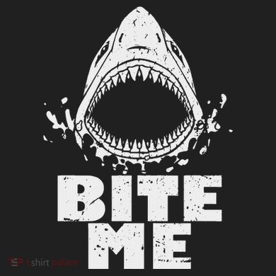 Vintage Shark Bite Me Shark Comfort Colors T-Shirt