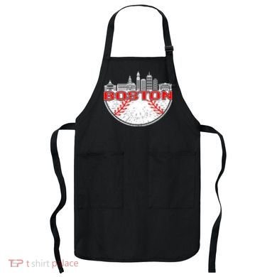 Vintage Style Boston Baseball Tee Apron
