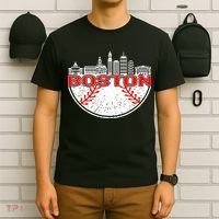 Vintage Style Boston Baseball Tee T-Shirt thumb 6