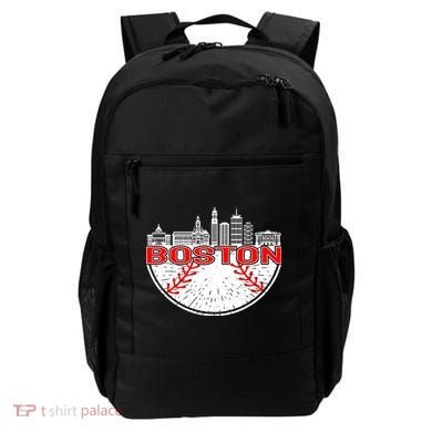 Vintage Style Boston Baseball Tee Backpack