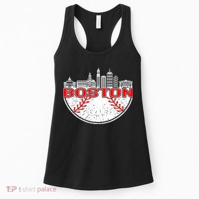 Vintage Style Boston Baseball Tee Women's Tank Top