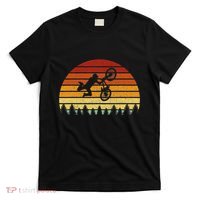 Vintage Sunset Bmx Gift For Bmx Riders T-Shirt thumb 0