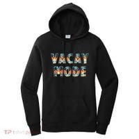 Vacation Summer Beach Scenery And Palm Trees Vacay Mode Ocean Gift Women's Hoodie thumb 0