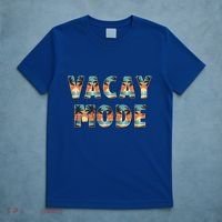 Vacation Summer Beach Scenery And Palm Trees Vacay Mode Ocean Gift T-Shirt thumb 5