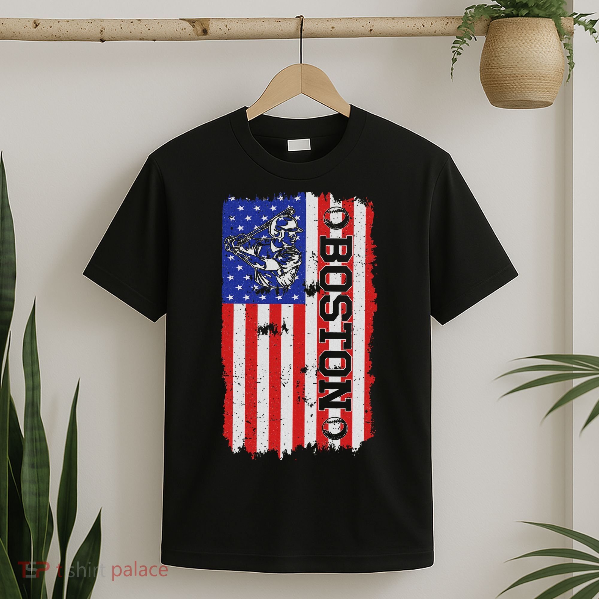 Vintage Style Boston Baseball For Women And T-Shirt
