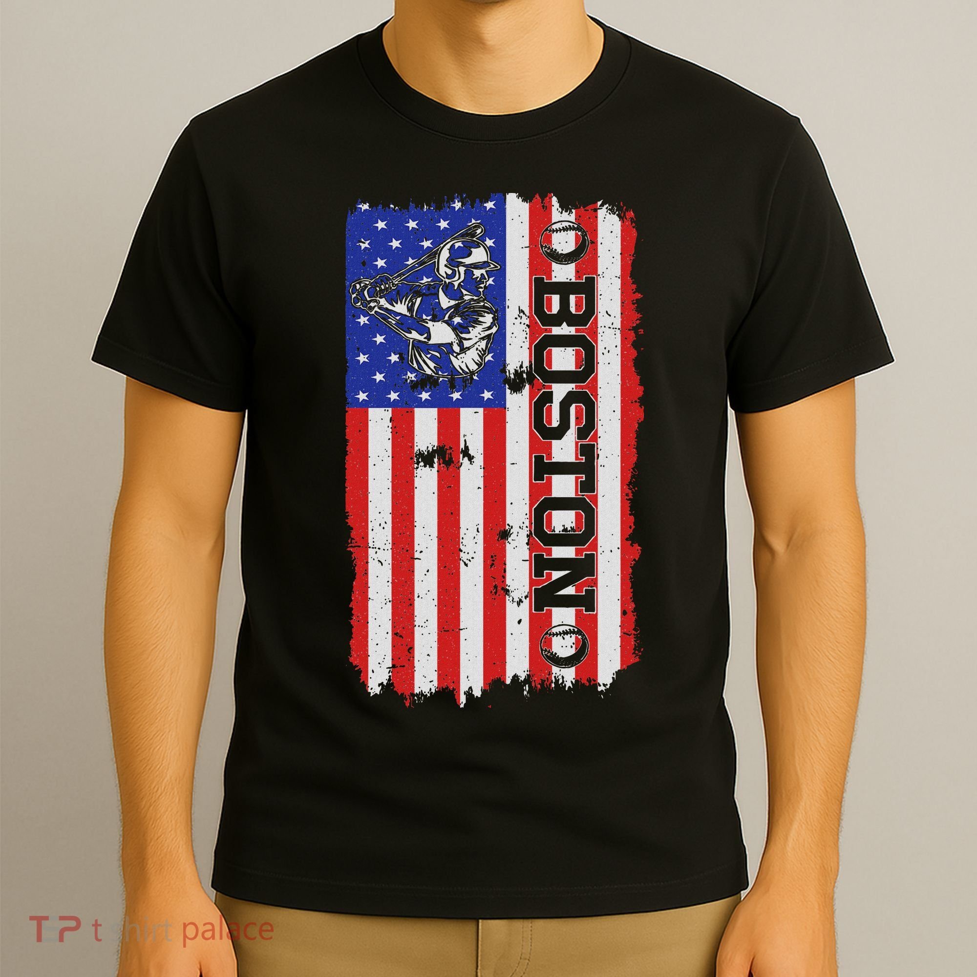 Vintage Style Boston Baseball For Women And T-Shirt