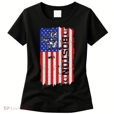 Vintage Style Boston Baseball For Women And Women's T-Shirt
