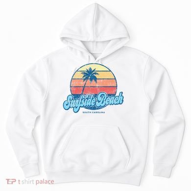 Vintage Surfside Beach South Carolina Sc Classic 70s Hoodie