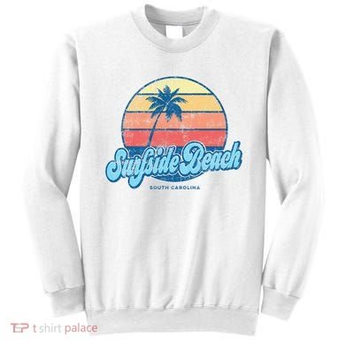 Vintage Surfside Beach South Carolina Sc Classic 70s Sweatshirt