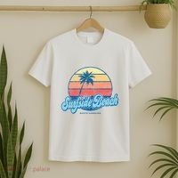 Vintage Surfside Beach South Carolina Sc Classic 70s T-Shirt thumb 2