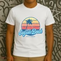 Vintage Surfside Beach South Carolina Sc Classic 70s T-Shirt thumb 3