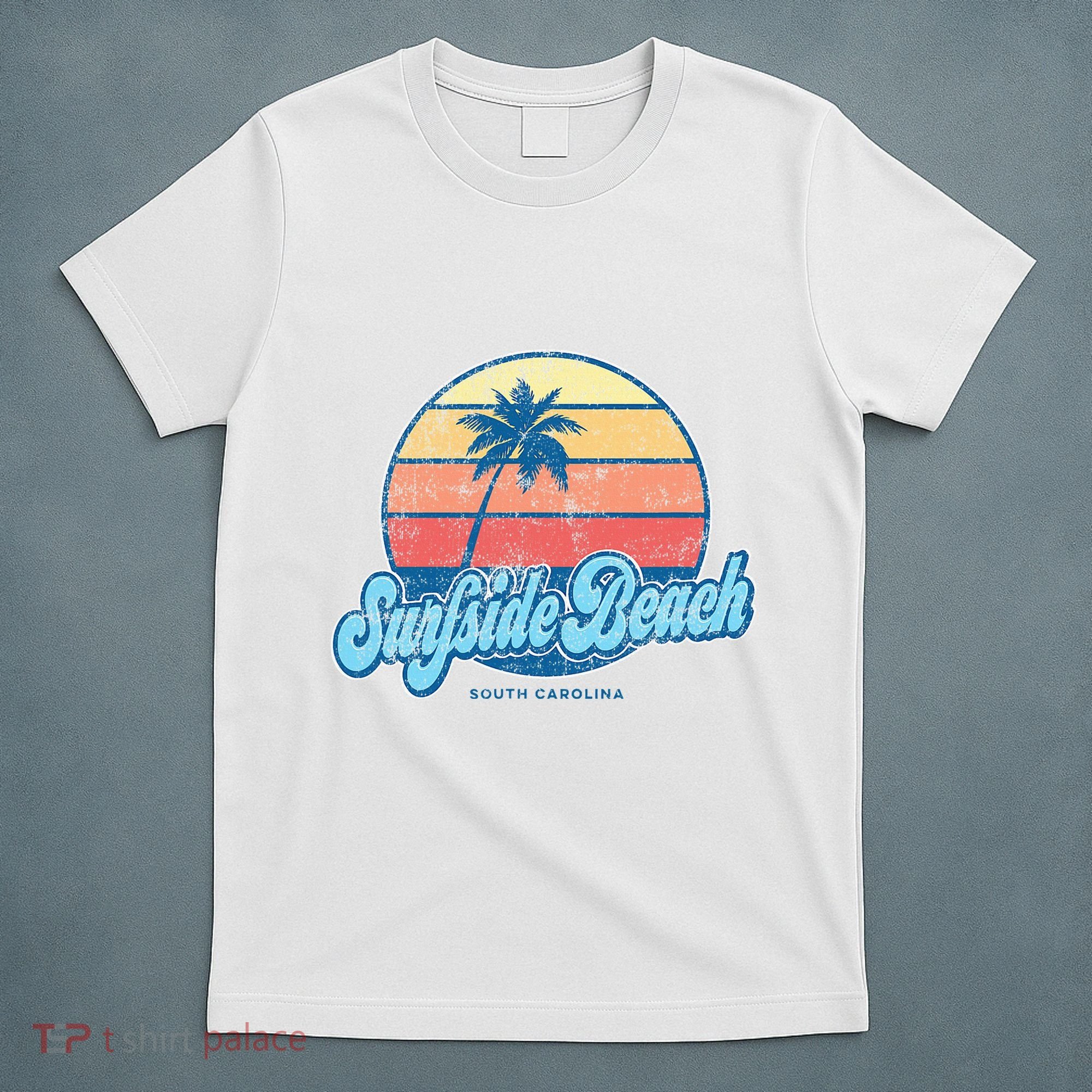Vintage Surfside Beach South Carolina Sc Classic 70s T-Shirt