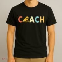 Vintage Swim Coach Swimming Coach Swim Teacher Swimmer Retro T-Shirt thumb 3