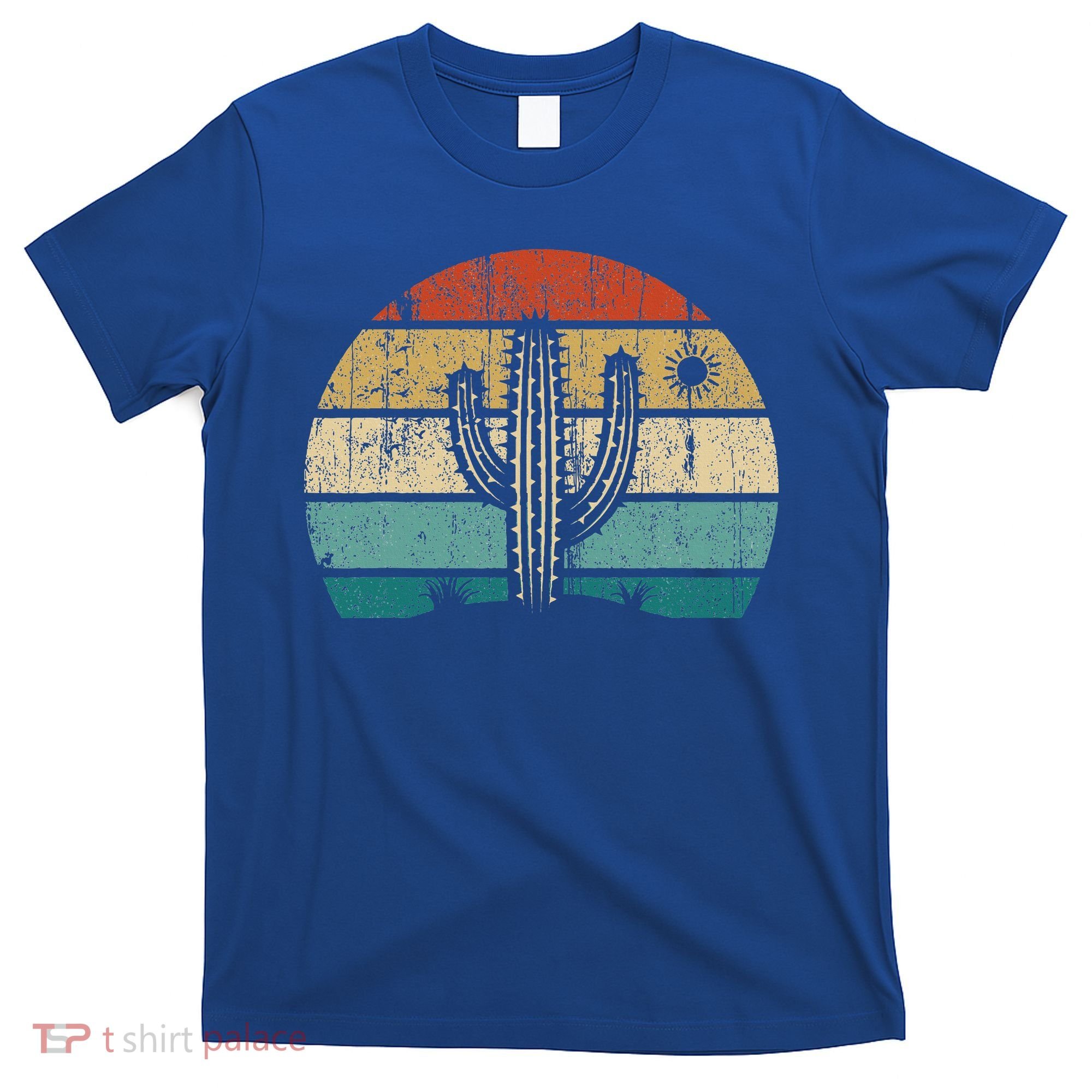 Vintage Saguaro Cactus Cactus Sunset Opuntia T-Shirt