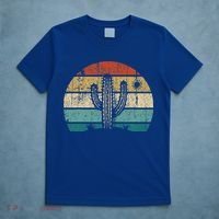 Vintage Saguaro Cactus Cactus Sunset Opuntia T-Shirt thumb 5