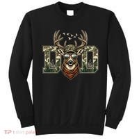 Varsity Style Camo Dad Deer Buck Hunter Fathers Day Sweatshirt thumb 0
