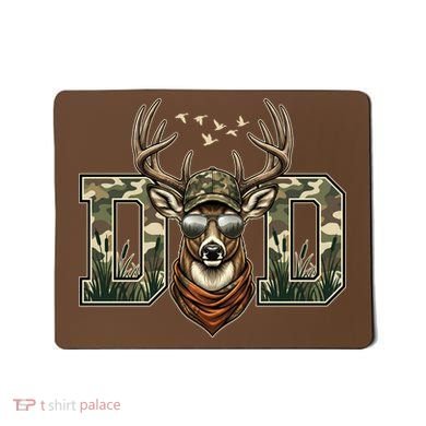 Varsity Style Camo Dad Deer Buck Hunter Fathers Day Mousepad