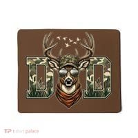 Varsity Style Camo Dad Deer Buck Hunter Fathers Day Mousepad thumb 0