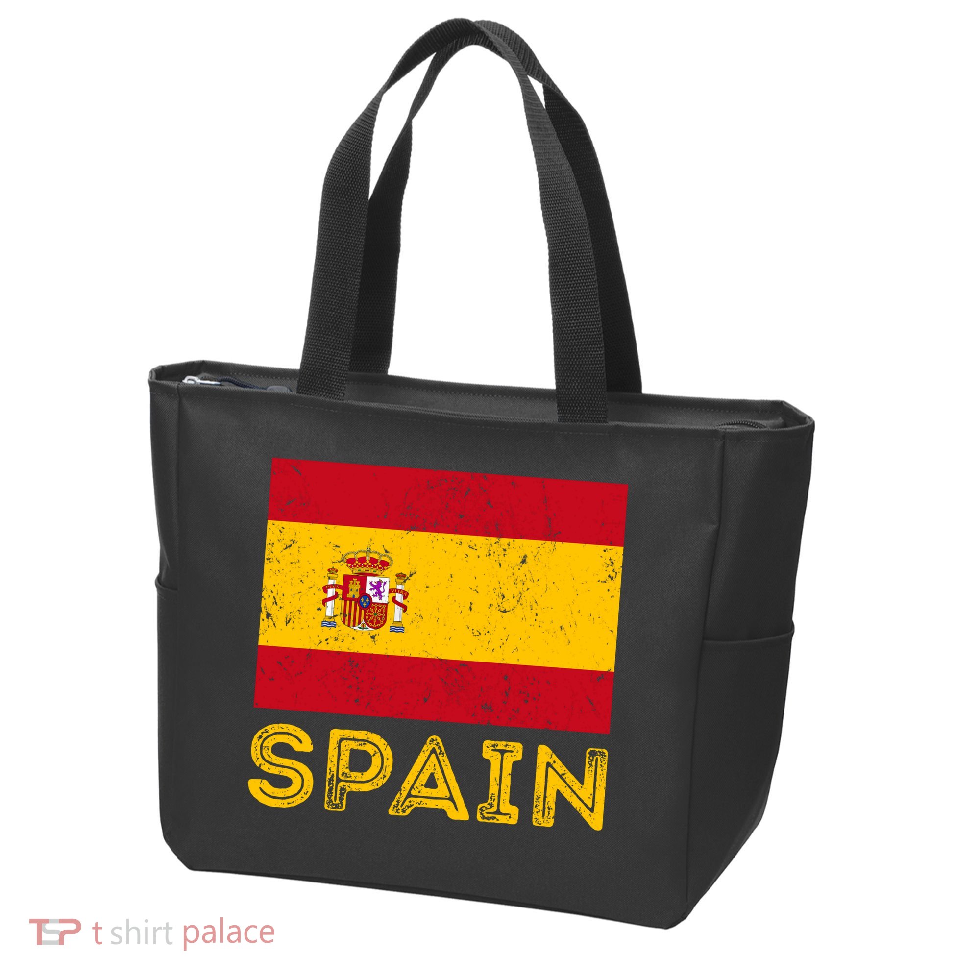 Vintage Spain Country Flag Spanish Tote Bag