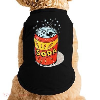Vibrant Soda Can Pop Art Style Doggie Tank