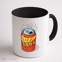 Vibrant Soda Can Pop Art Style Coffee Mug thumb 1
