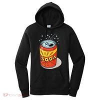 Vibrant Soda Can Pop Art Style Women's Hoodie thumb 0