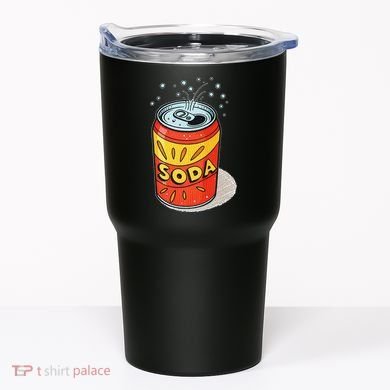 Vibrant Soda Can Pop Art Style Tumbler