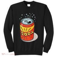 Vibrant Soda Can Pop Art Style Tall Sweatshirt thumb 0